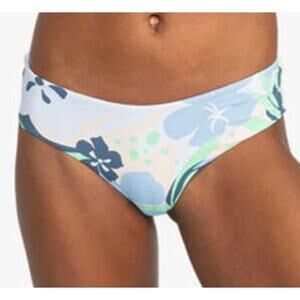 Roxy Vintage Indigo Cheeky Coverage Bikini Bottom XXL NWT